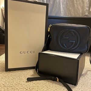 GUCCI Soho Small Leather Disco Bag